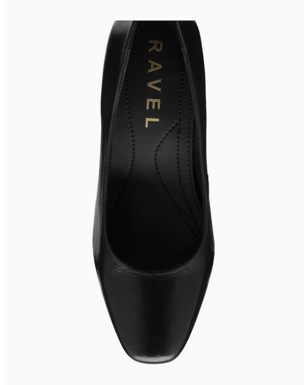 Ravel Black Barnton Court Shoes