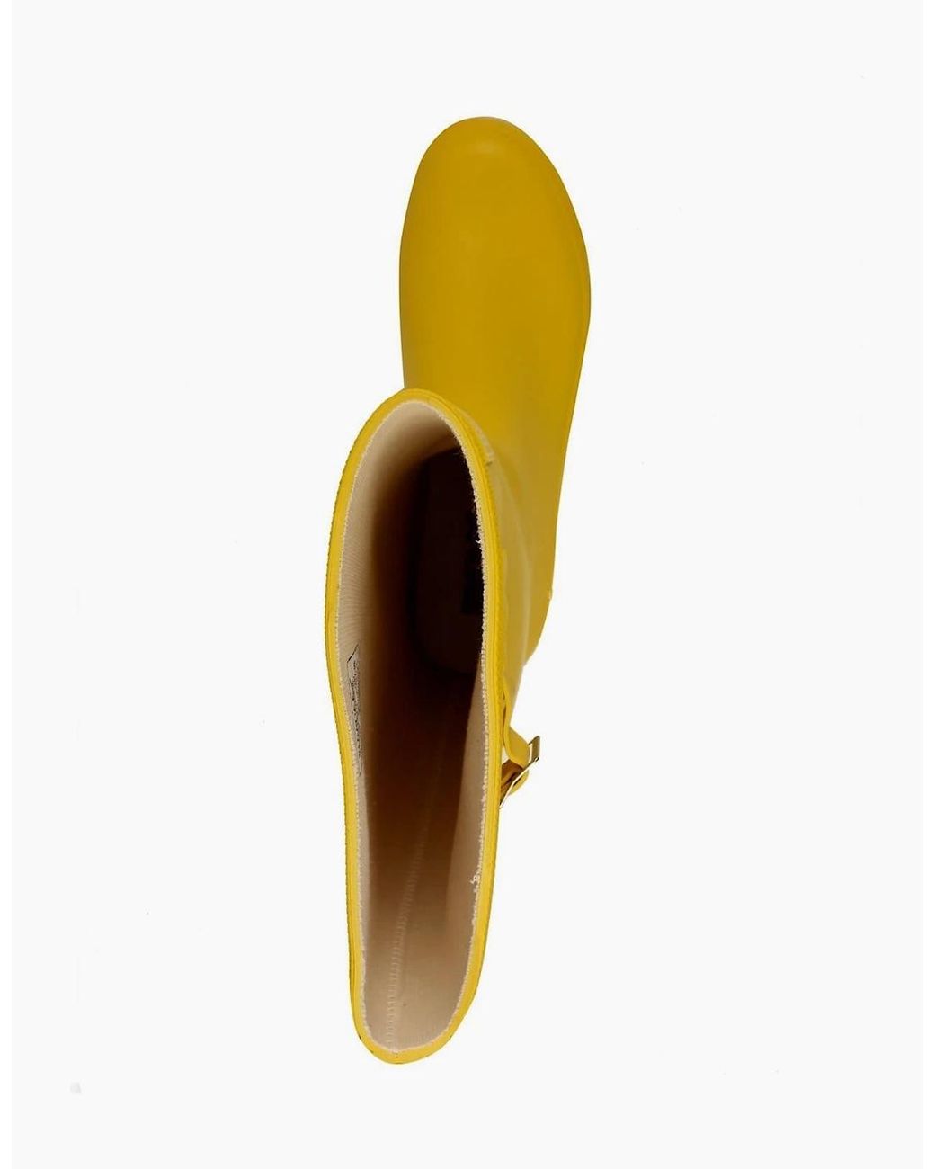 Regatta Yellow Lady Fairweath Rain Boots Flats