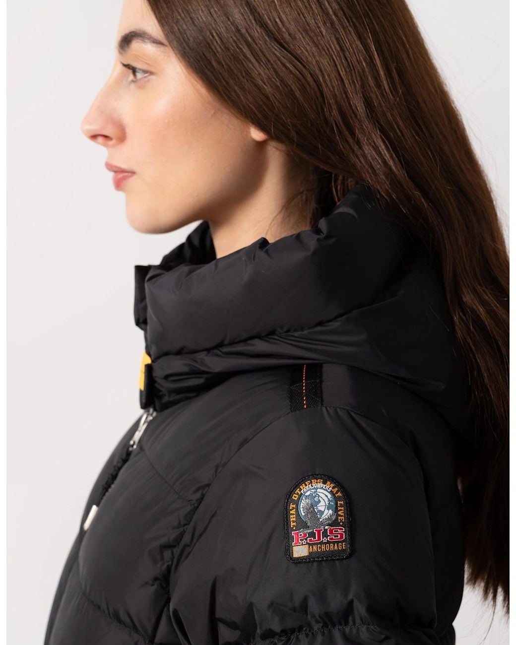 Parajumpers Blue Jinny Hooded Down Jacket
