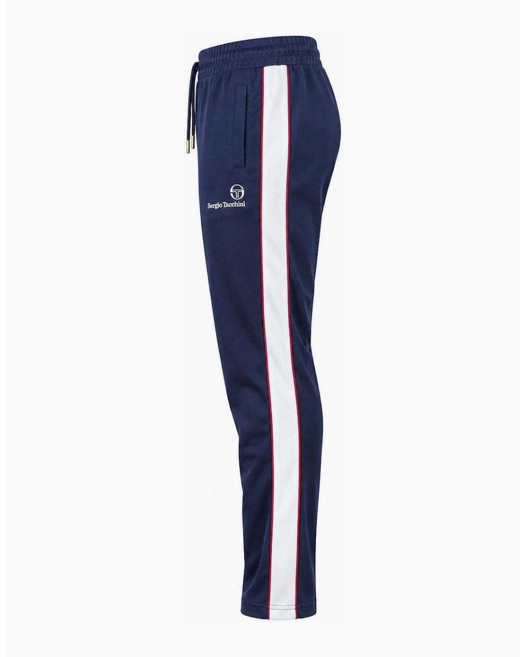 Sergio Tacchini Blue Spiga Track Pant Joggers Maritime/Gardenia/Merlot for men
