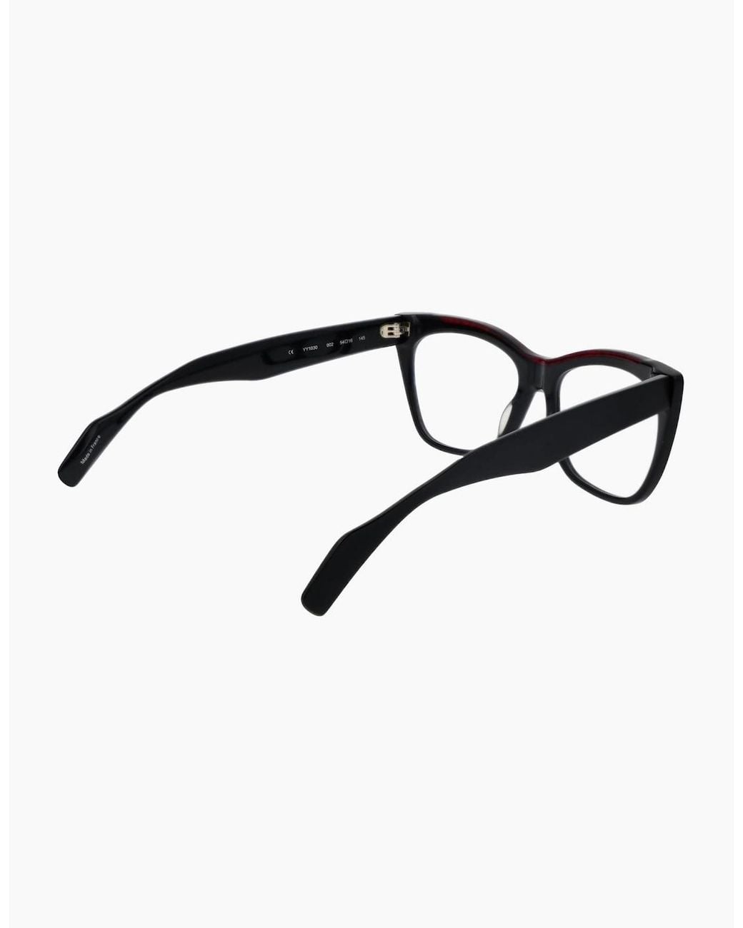 Yohji Yamamoto Black Optical Frame Yy1030 002 54 for men