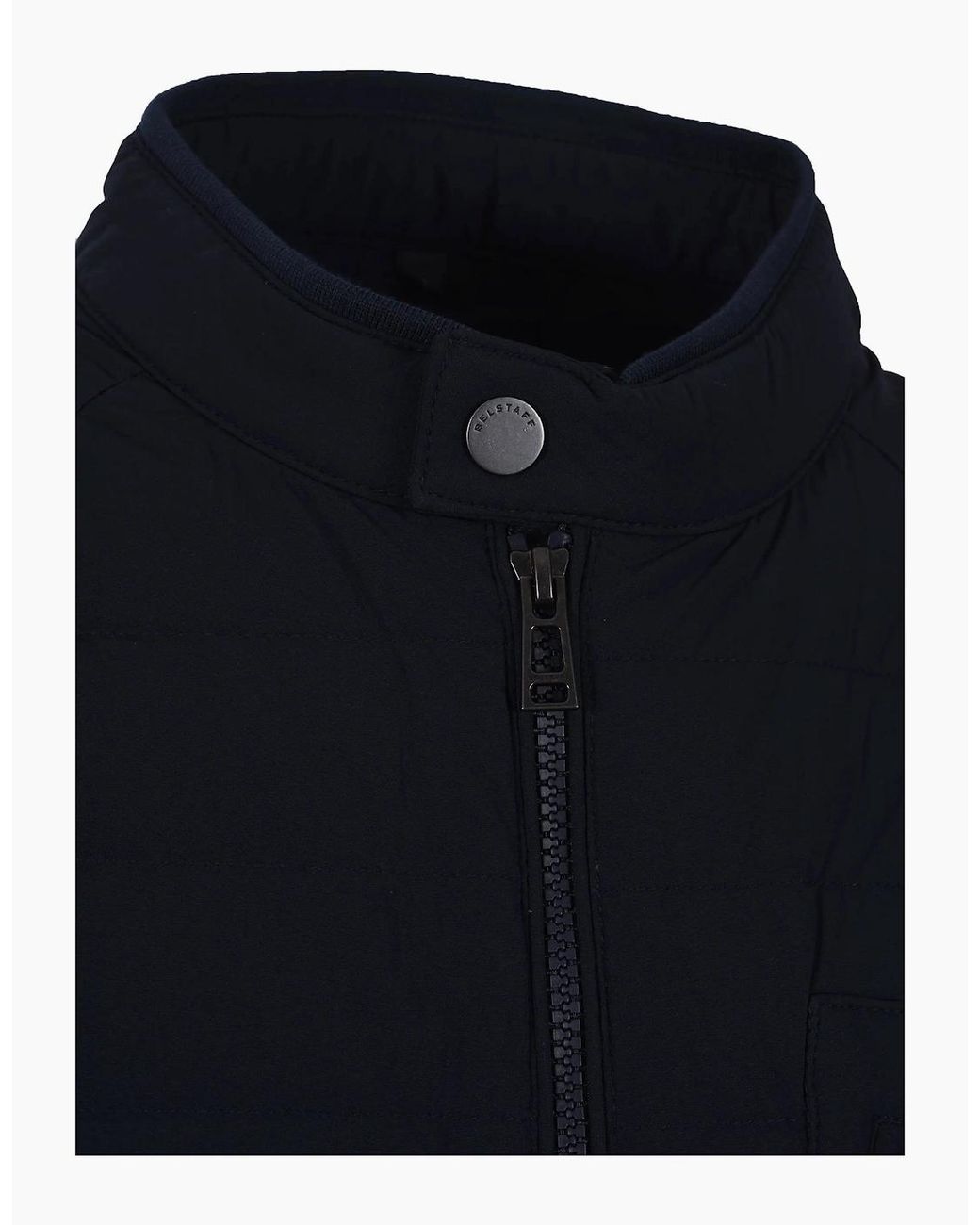 Belstaff Blue Chassis Gilet Dark Ink for men