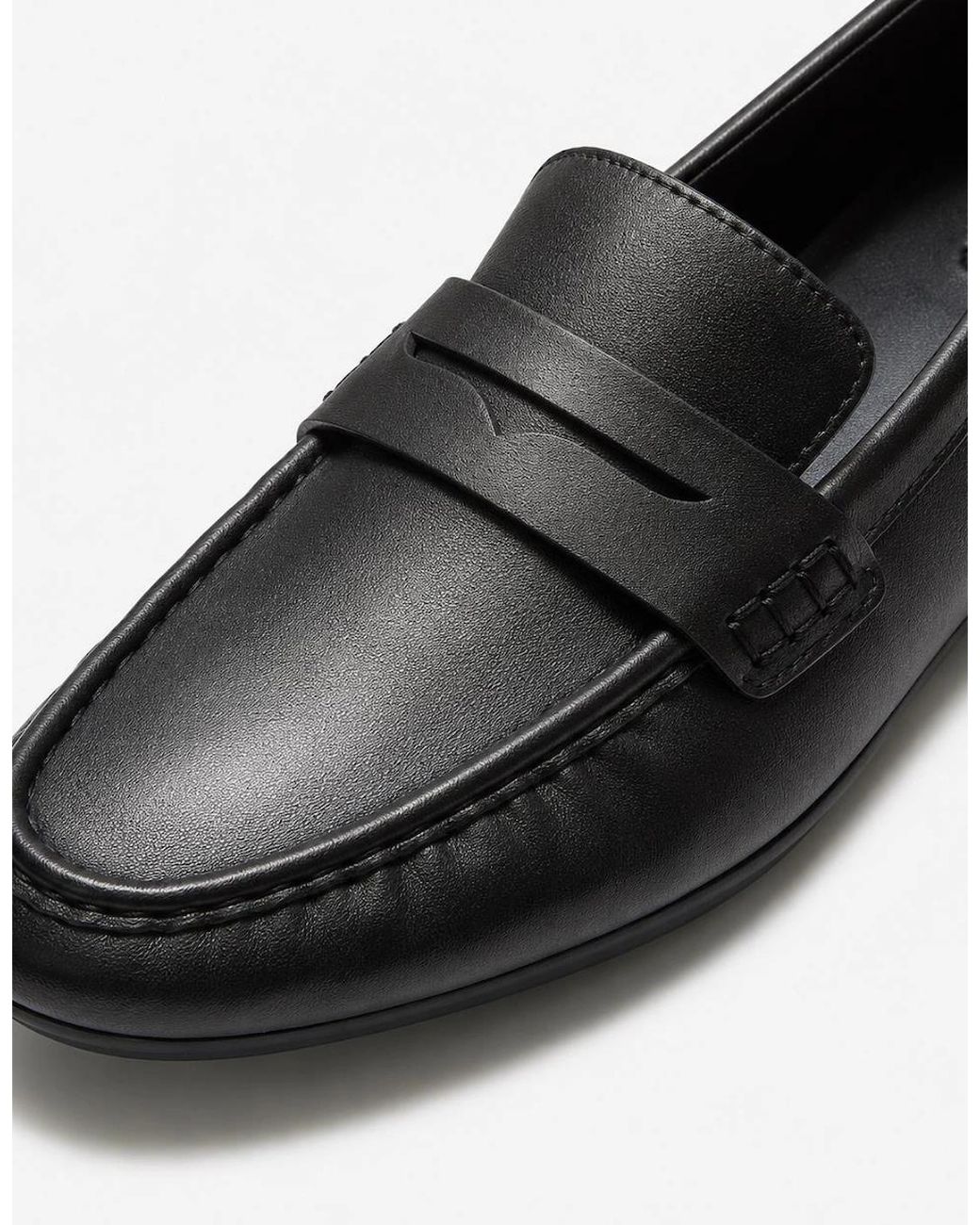 Fitflop Black Delicato Leather Loafer Shoes All