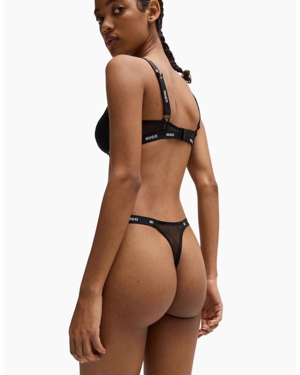 Boss Black Sporty Logo Lace String