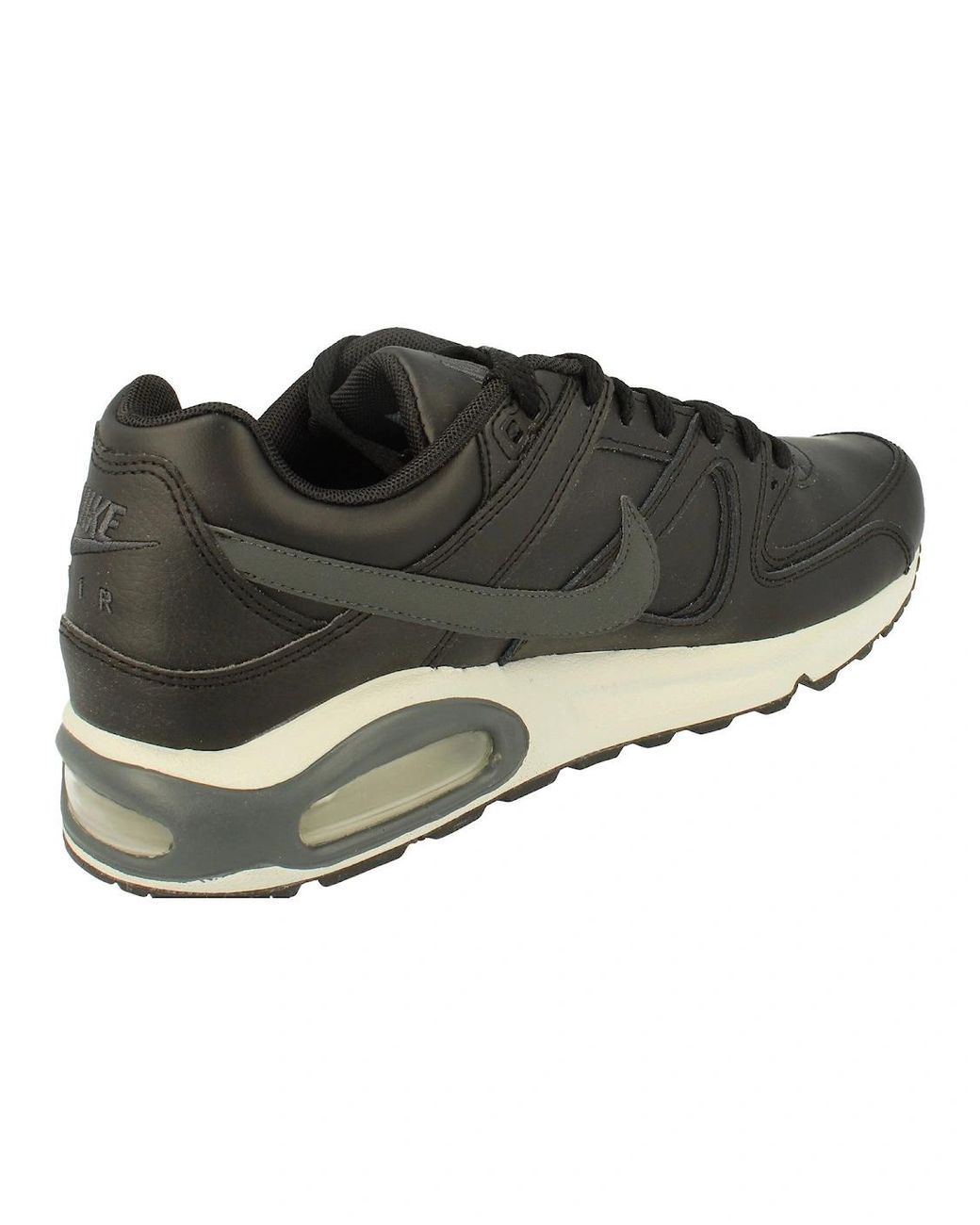 Nike Air Max Black Nike Air Max Command Leather 749760 001 for men
