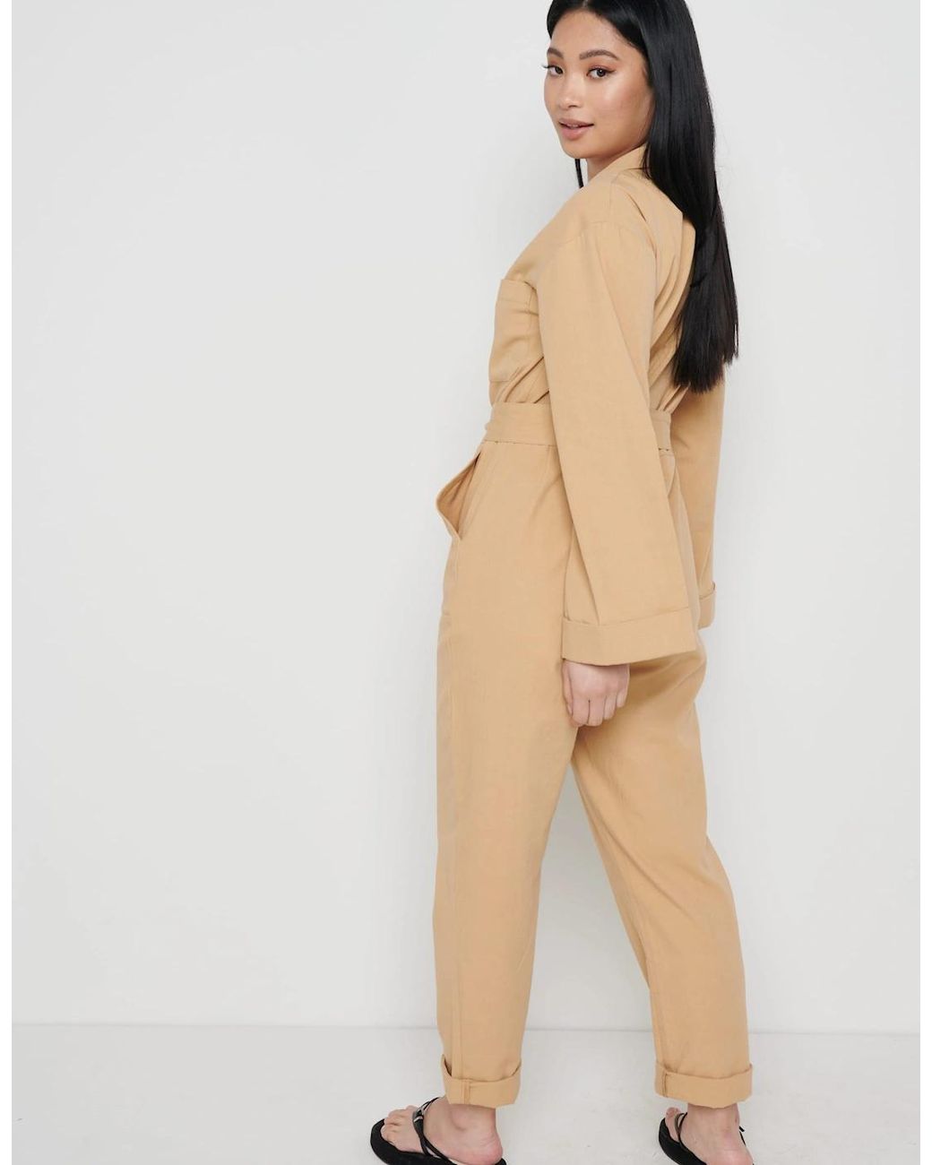 Pretty Lavish Natural Hudson Jumpsuit