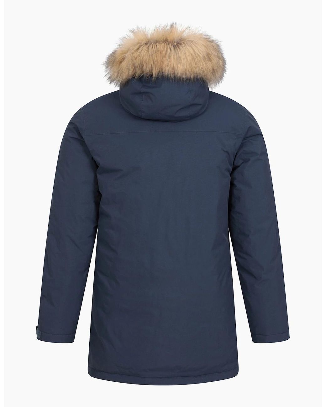 Mountain Warehouse Blue Traverse Hybrid Waterproof Jacket for men