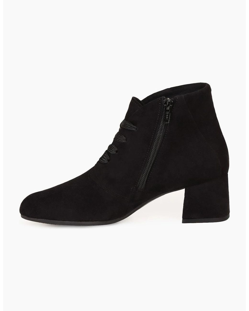 Gabor Black Tiff Ankle Boots