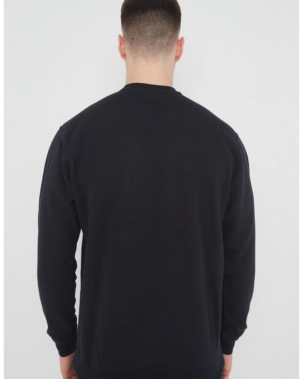 Nike Black Clubfleece Crewneck Full Tracksuit Set