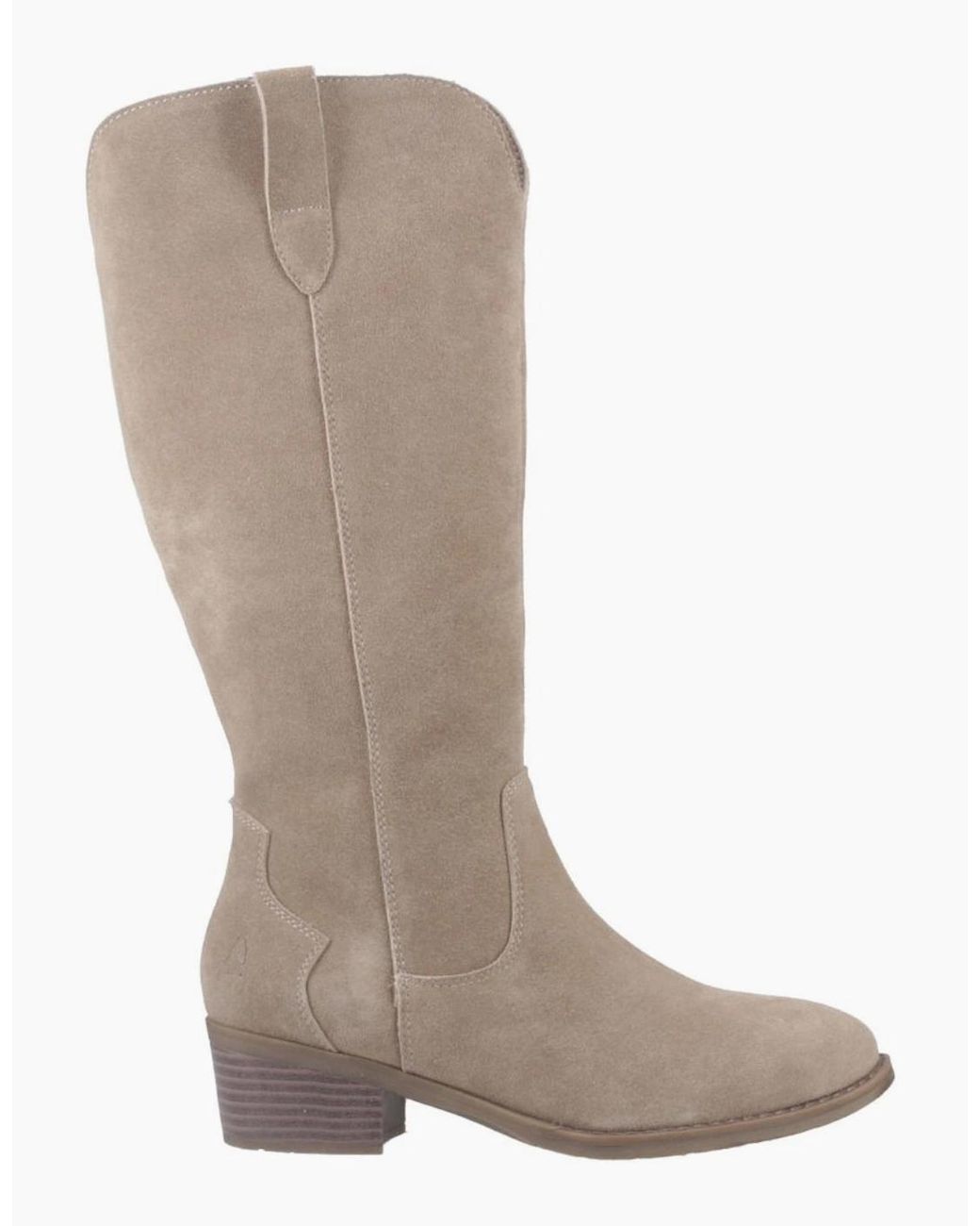Hush Puppies Brown Isabella Knee High Boots
