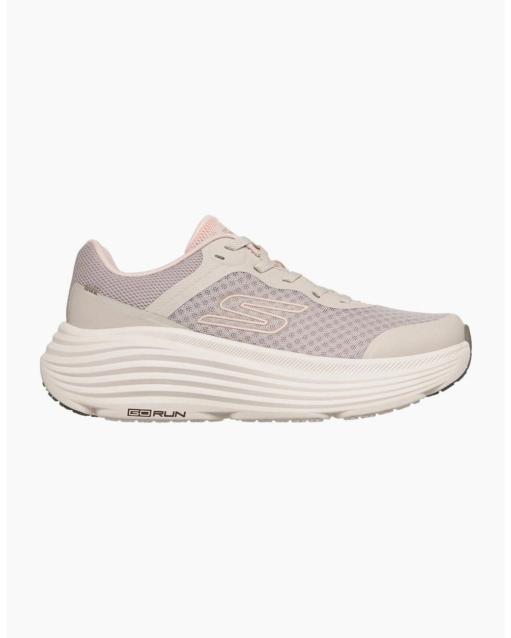 Skechers Max Cushioning Endeavour Natural Synthetic/Trim Trainers