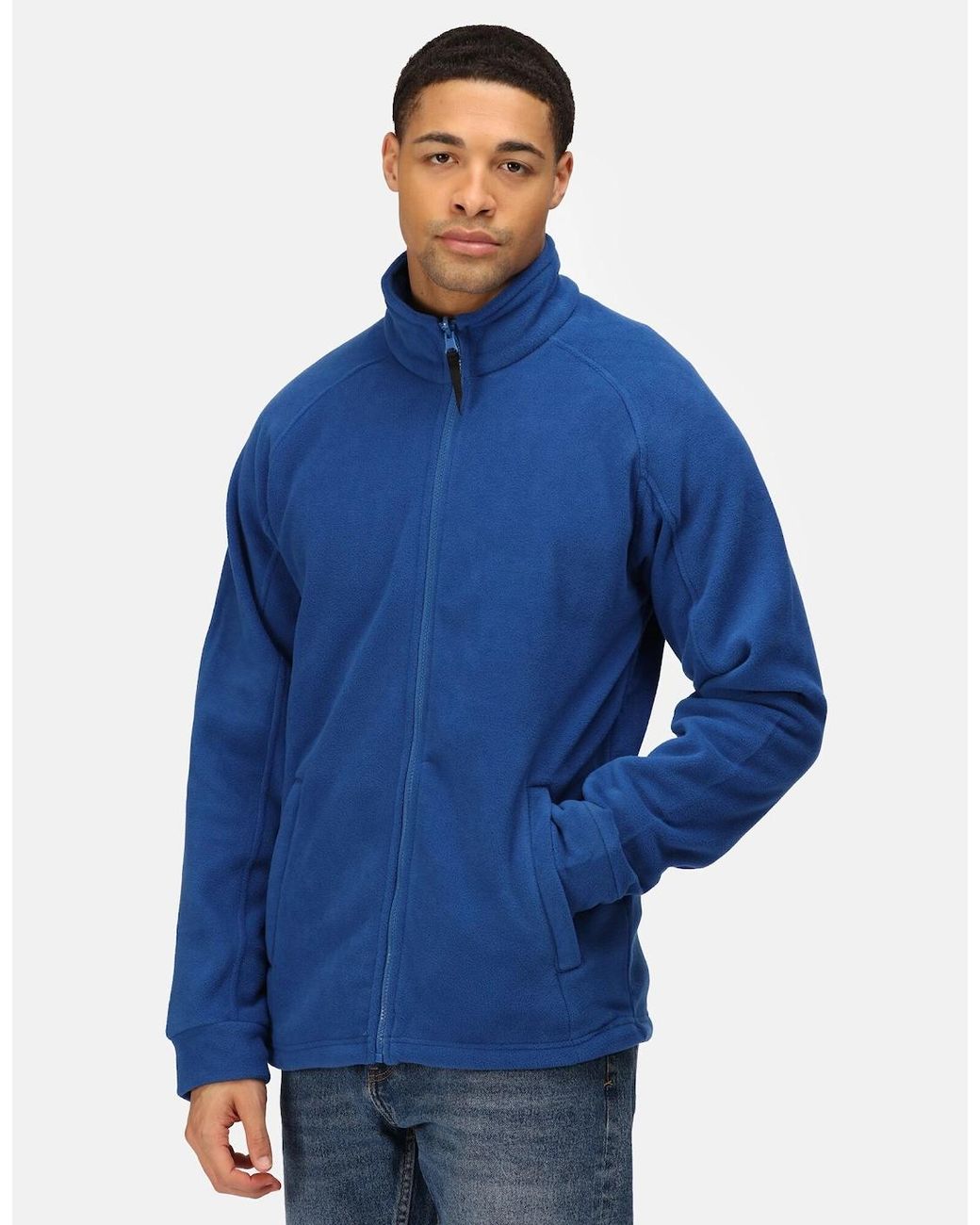 Regatta Blue Thor Iii Anti-Pill Fleece Jacket for men