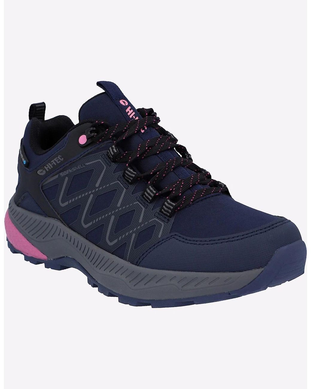 Hi-tec Blue Diamonde Low Waterproof Hiking Shoes Dark