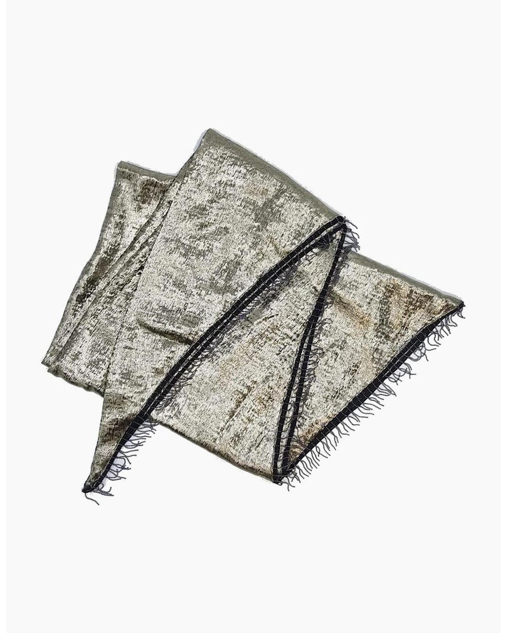 Nooki Design Black Frankin Scarf