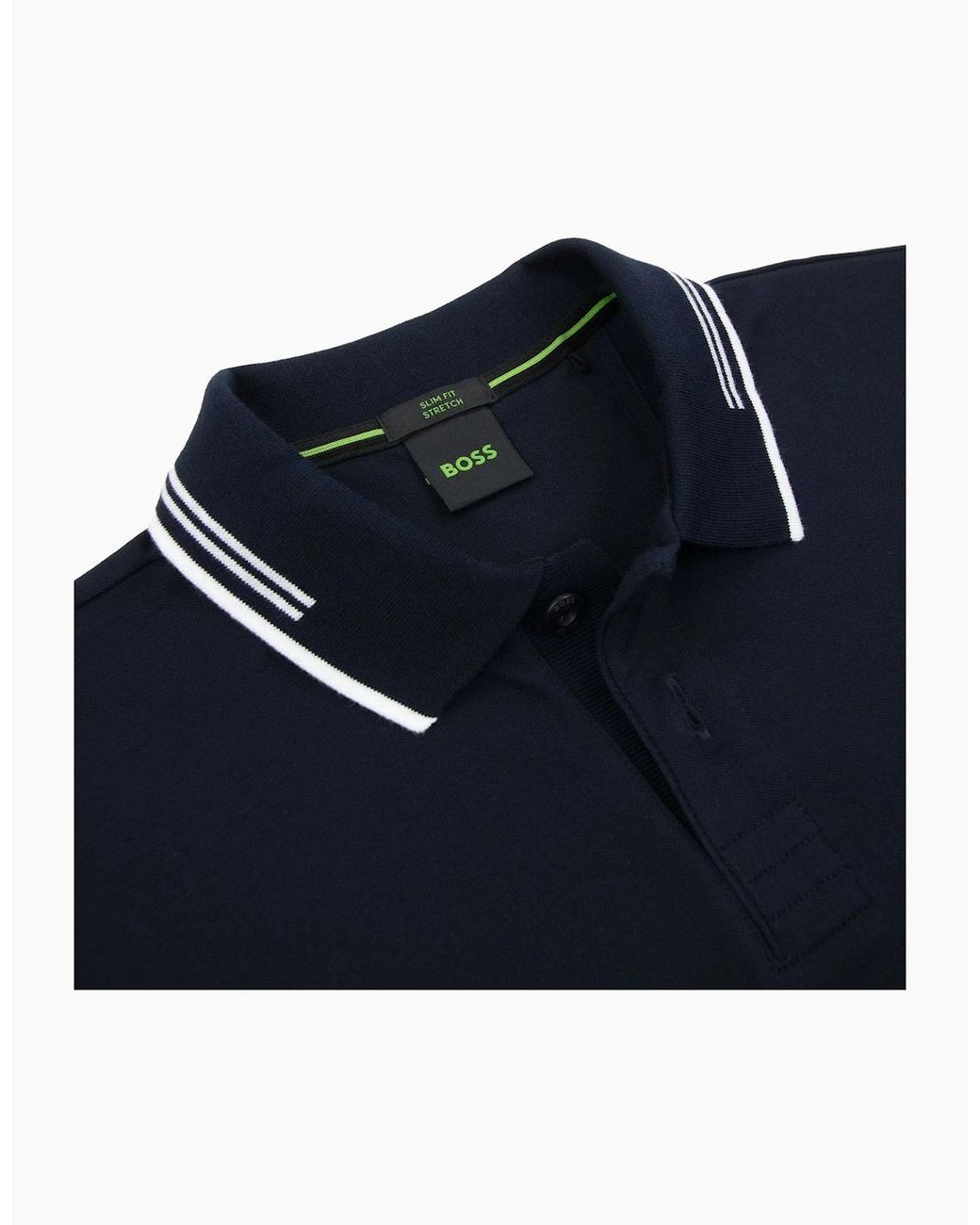 Boss Blue Paul Slim Fit Polo 402 for men