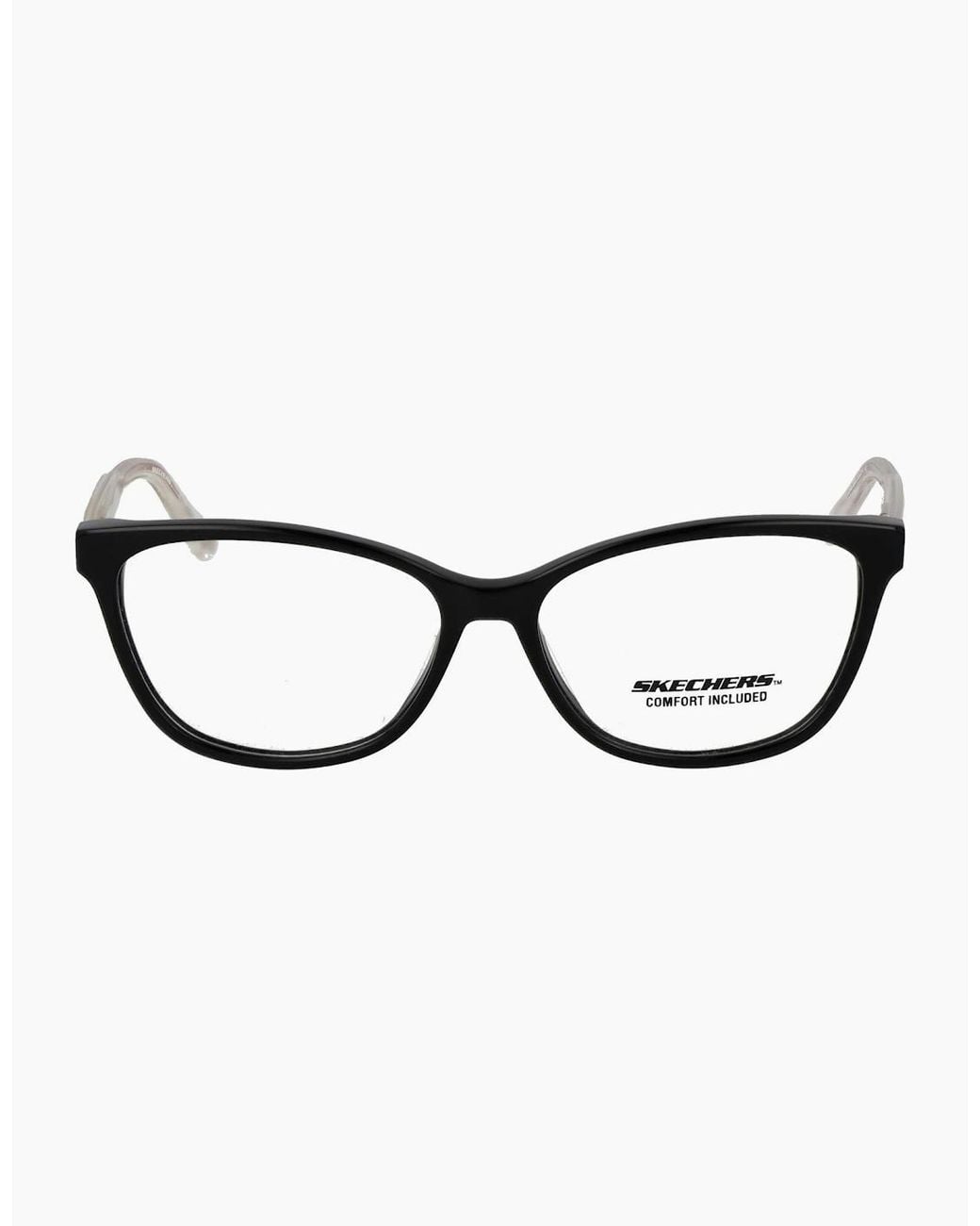 Skechers Black Optical Frame Se2245 001 53