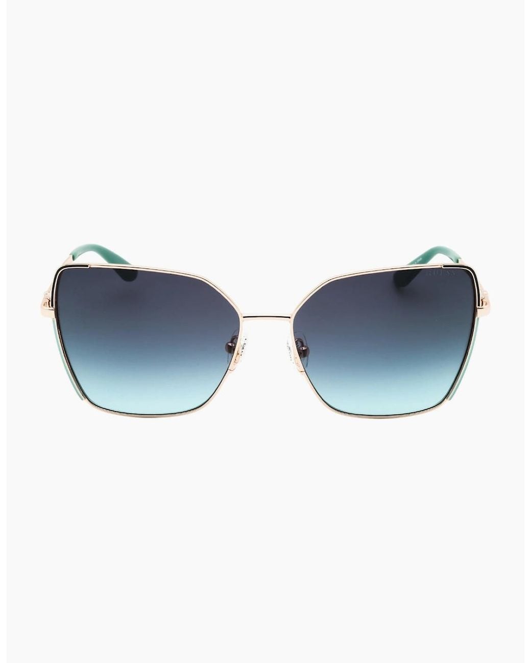 Guess Blue Framed Gradient Sunglasses