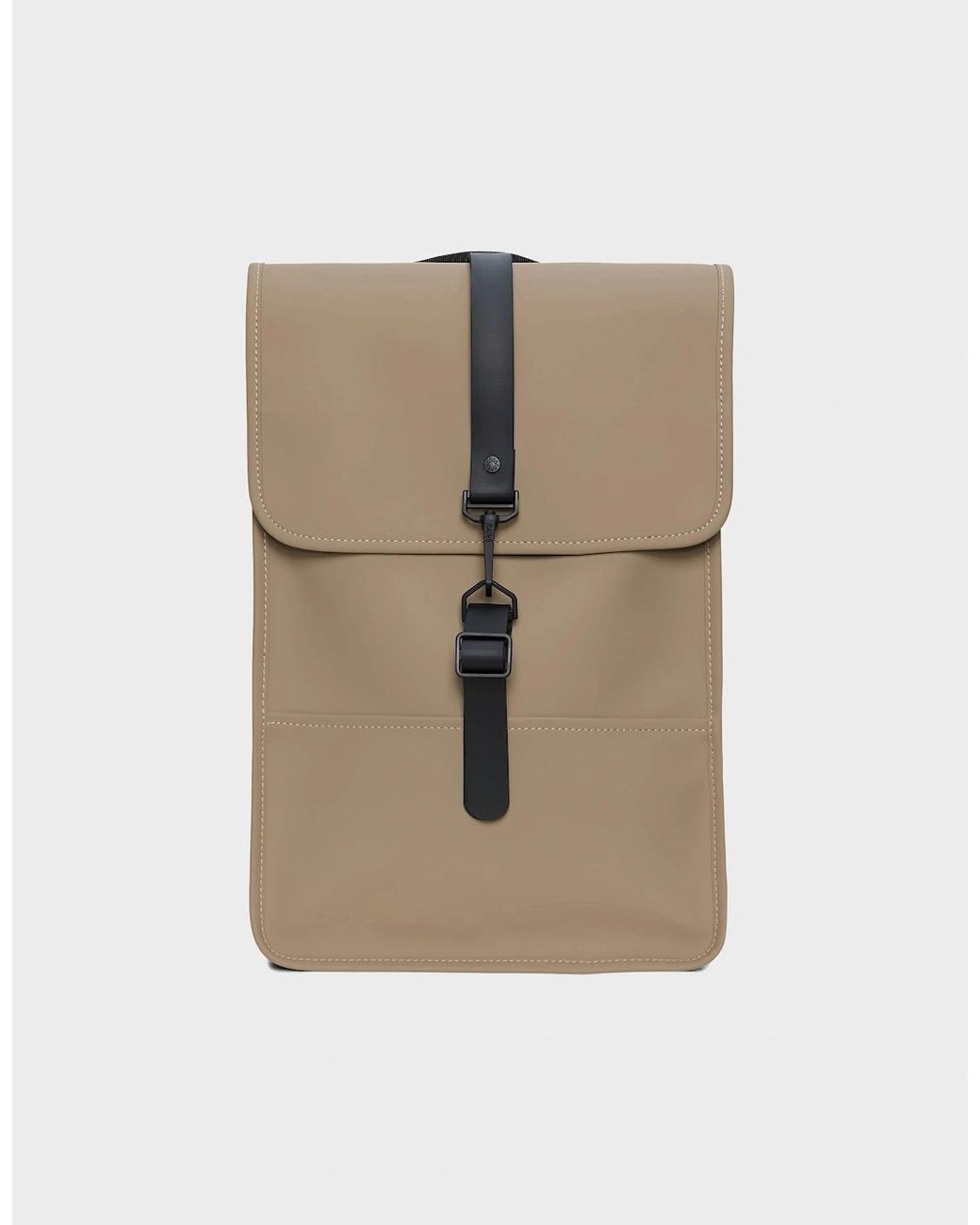 Rains Black Backpack Mini