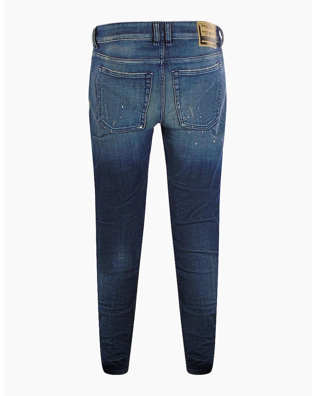 DIESEL Blue 1979 Sleenker-R Denim Pants for men