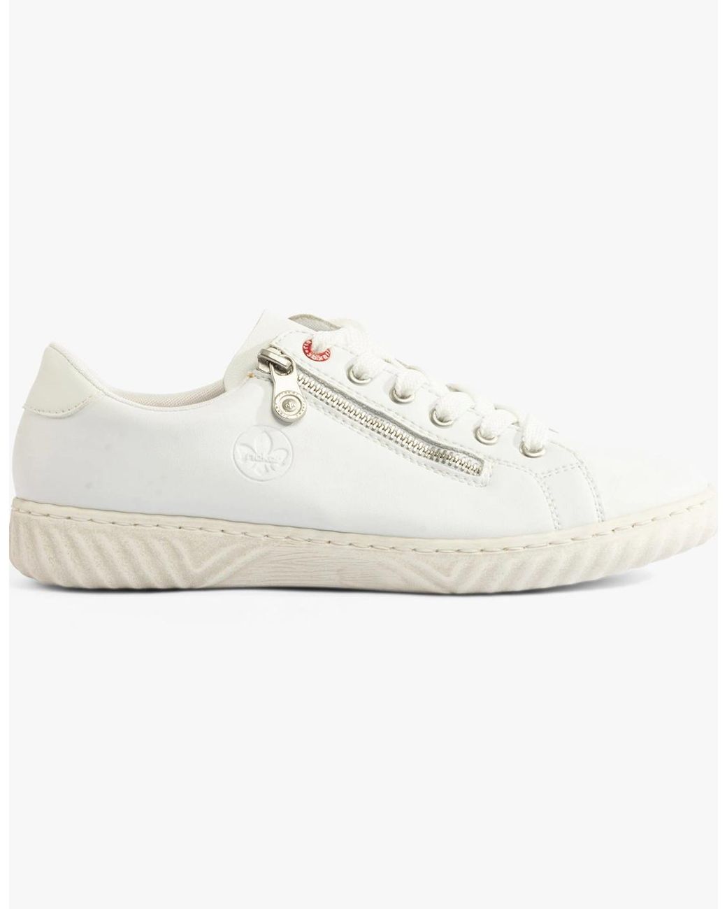 Rieker White N0900-81 Shoes