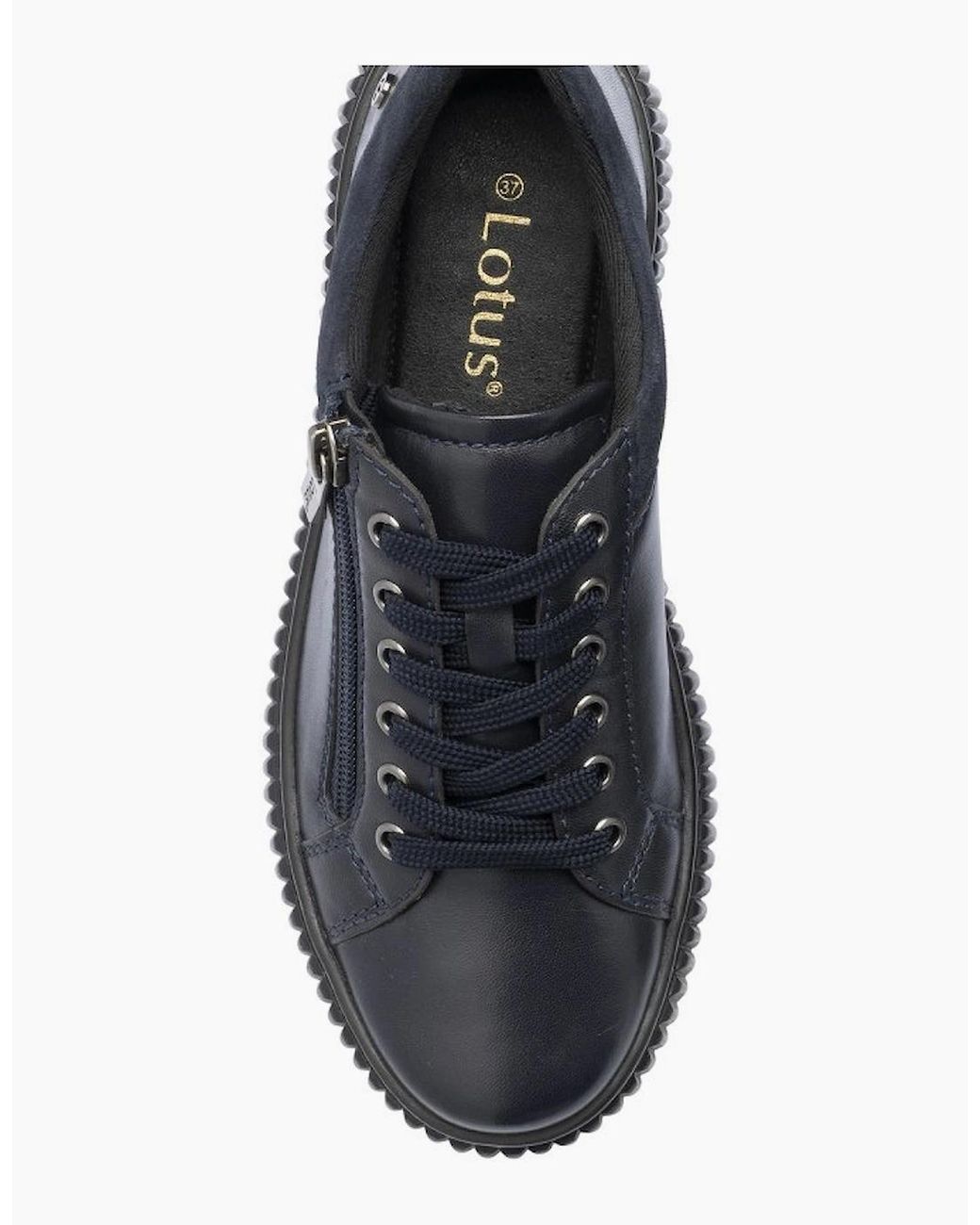 Lotus Black Juna Trainers