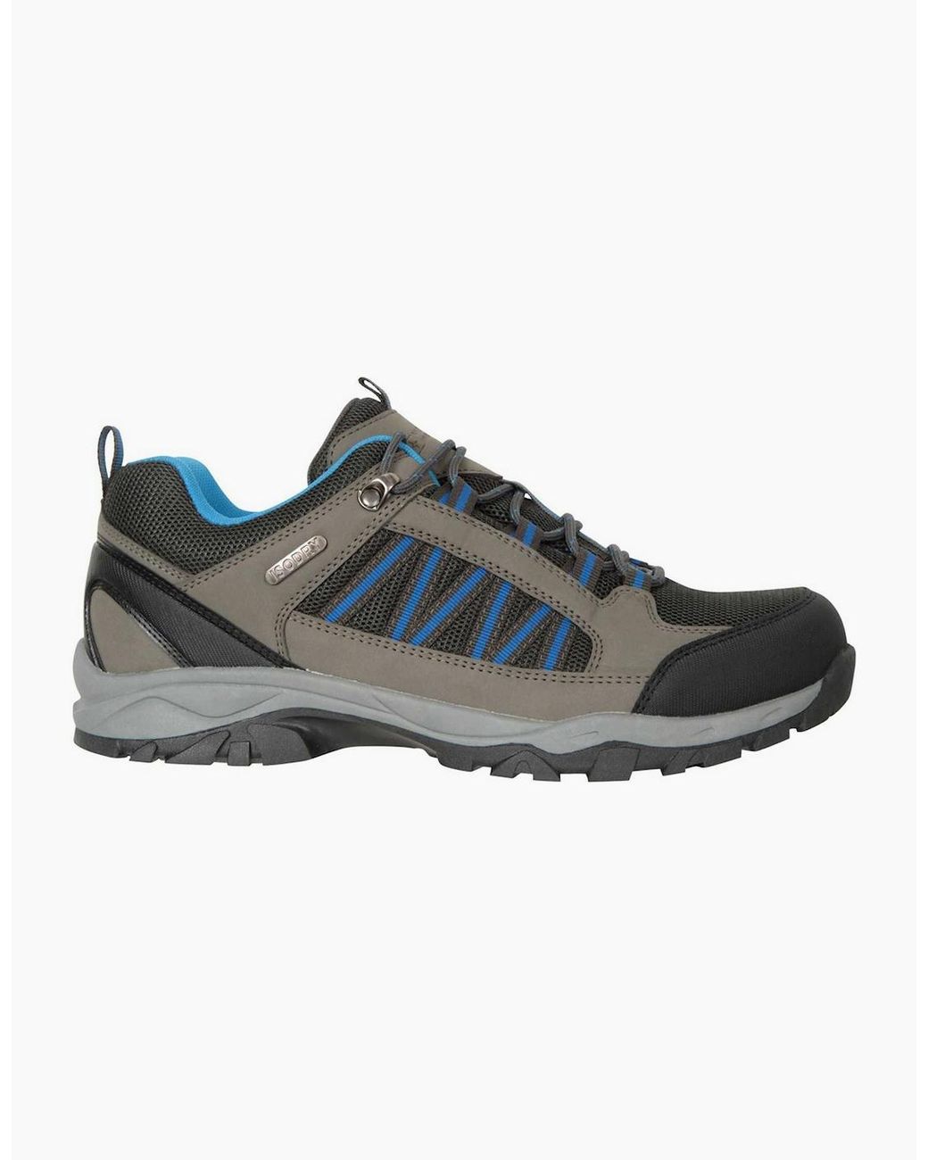 Mountain Warehouse Black Path Waterproof Walking Shoes for men