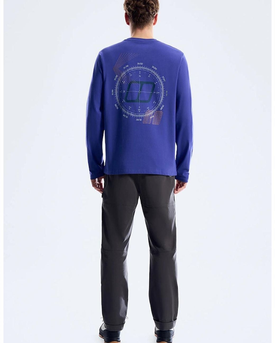 Berghaus Blue Compass Longsleeve T-Shirt for men