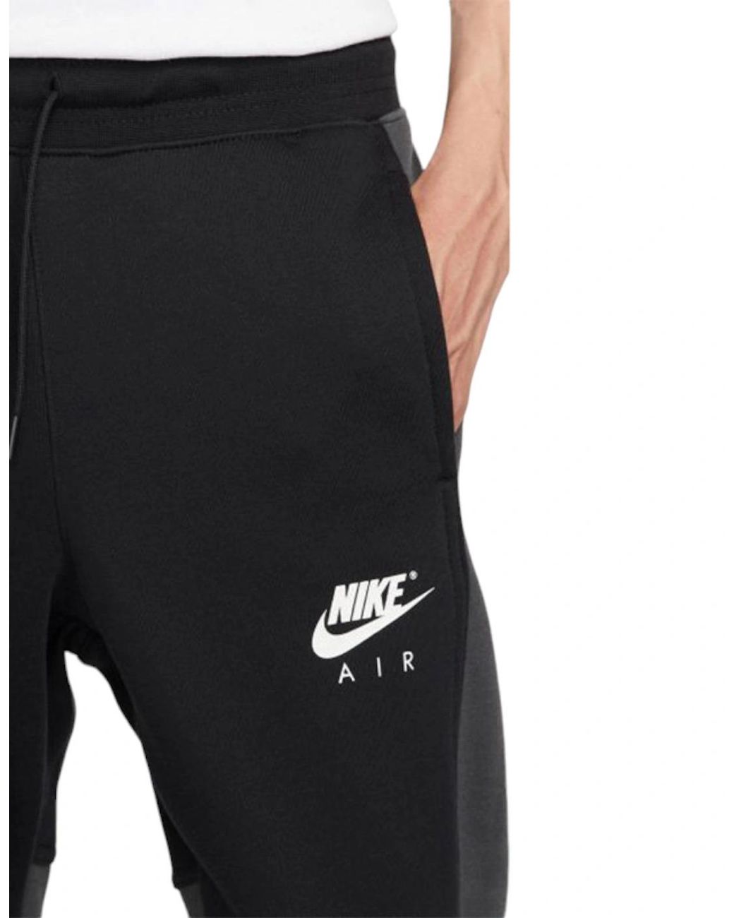 Nike Black Air Contrast Jogger Casual Sportwear Running Gym Bottom for men