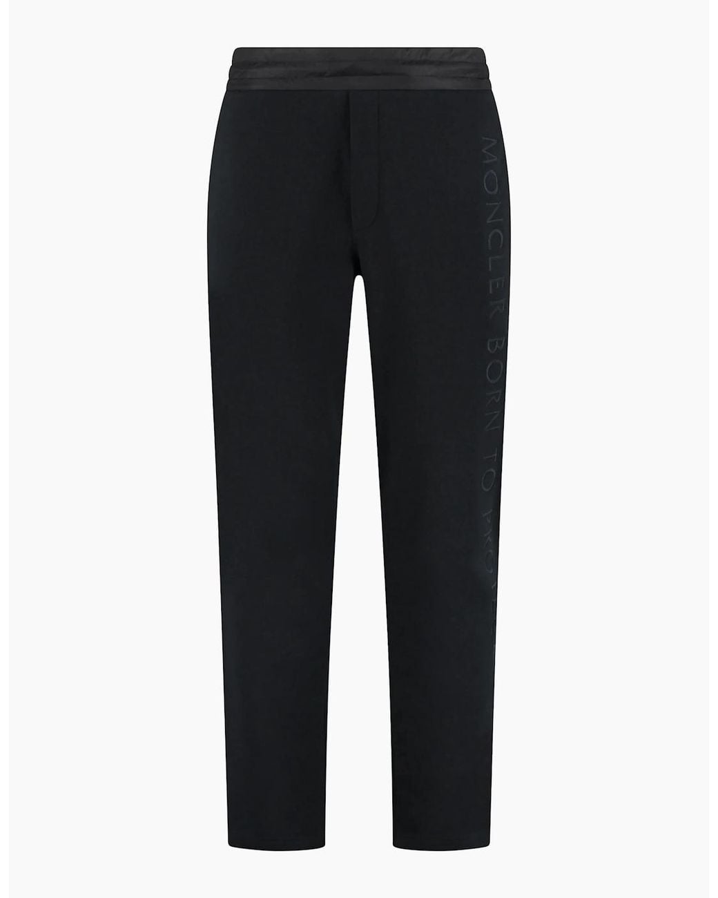 Moncler Black Born To Protect Sweatpants