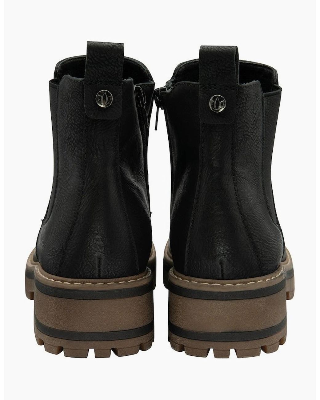 Lotus Black Lottie Chelsea Boots