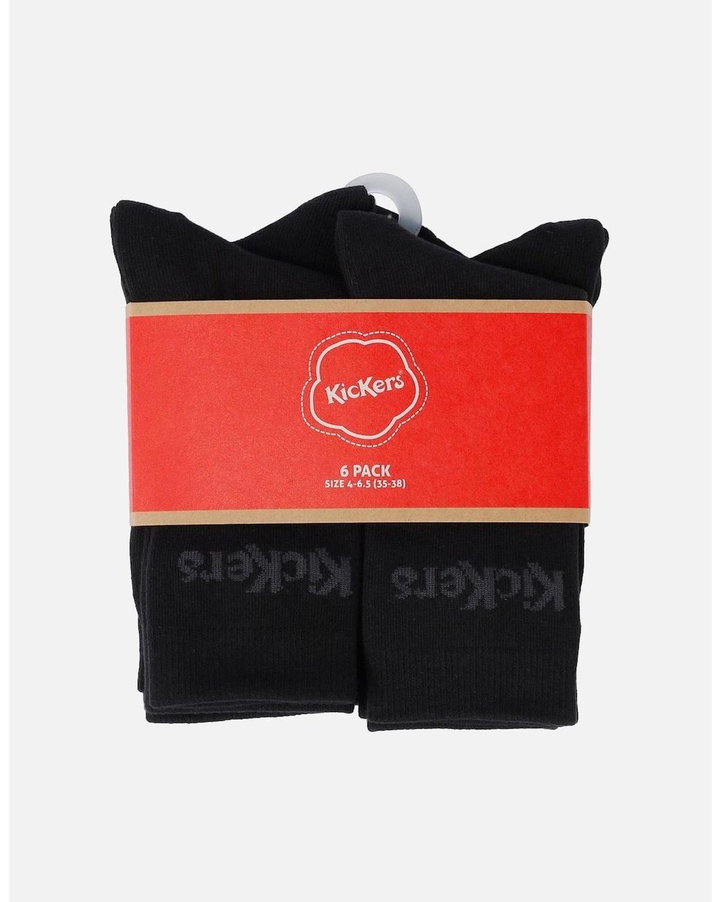 Kickers Red Joints Bts Socks 6Pck
