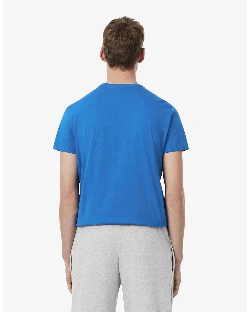 Lacoste Blue Pima T Shirt for men