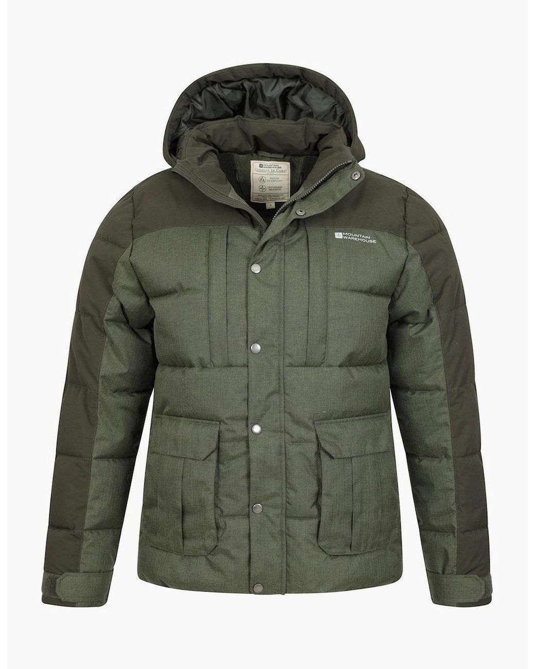 Mountain Warehouse Green Shock Padded Jacket for men