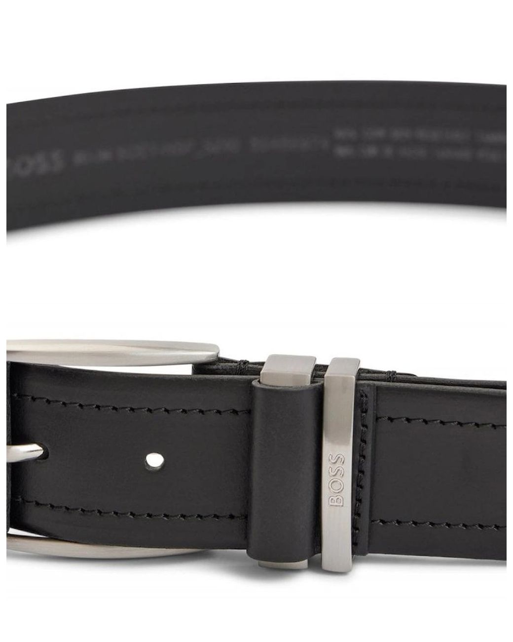 Boss Black Sody Leather Belt for men