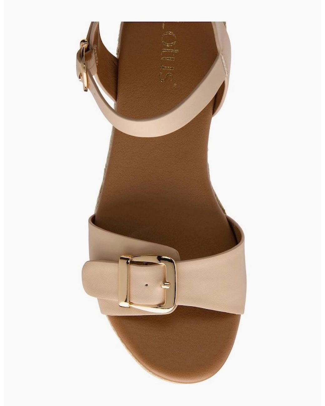 Lotus Metallic Emeia Wedge Sandals