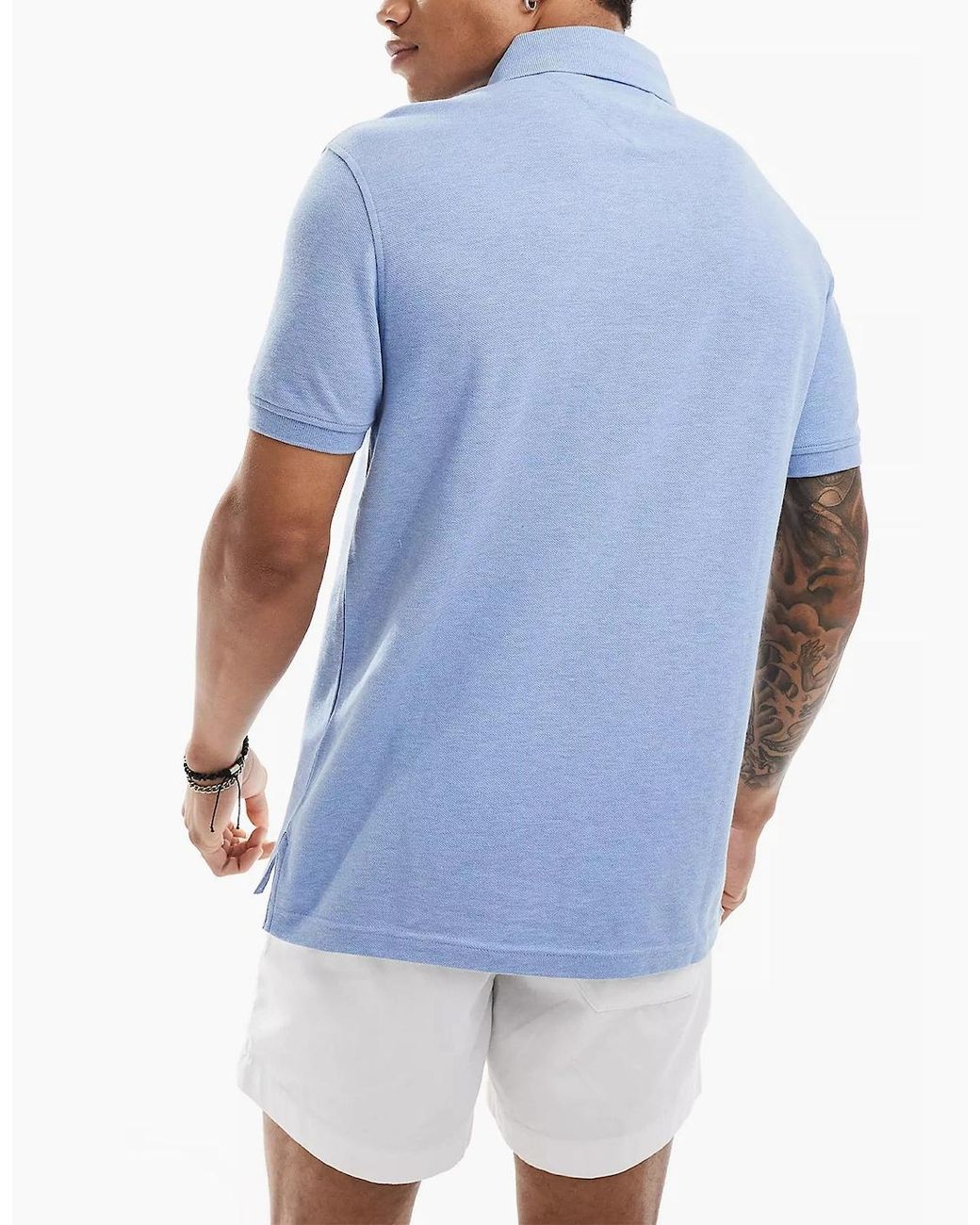 Tommy Hilfiger Blue Polo Shirts Golf Top