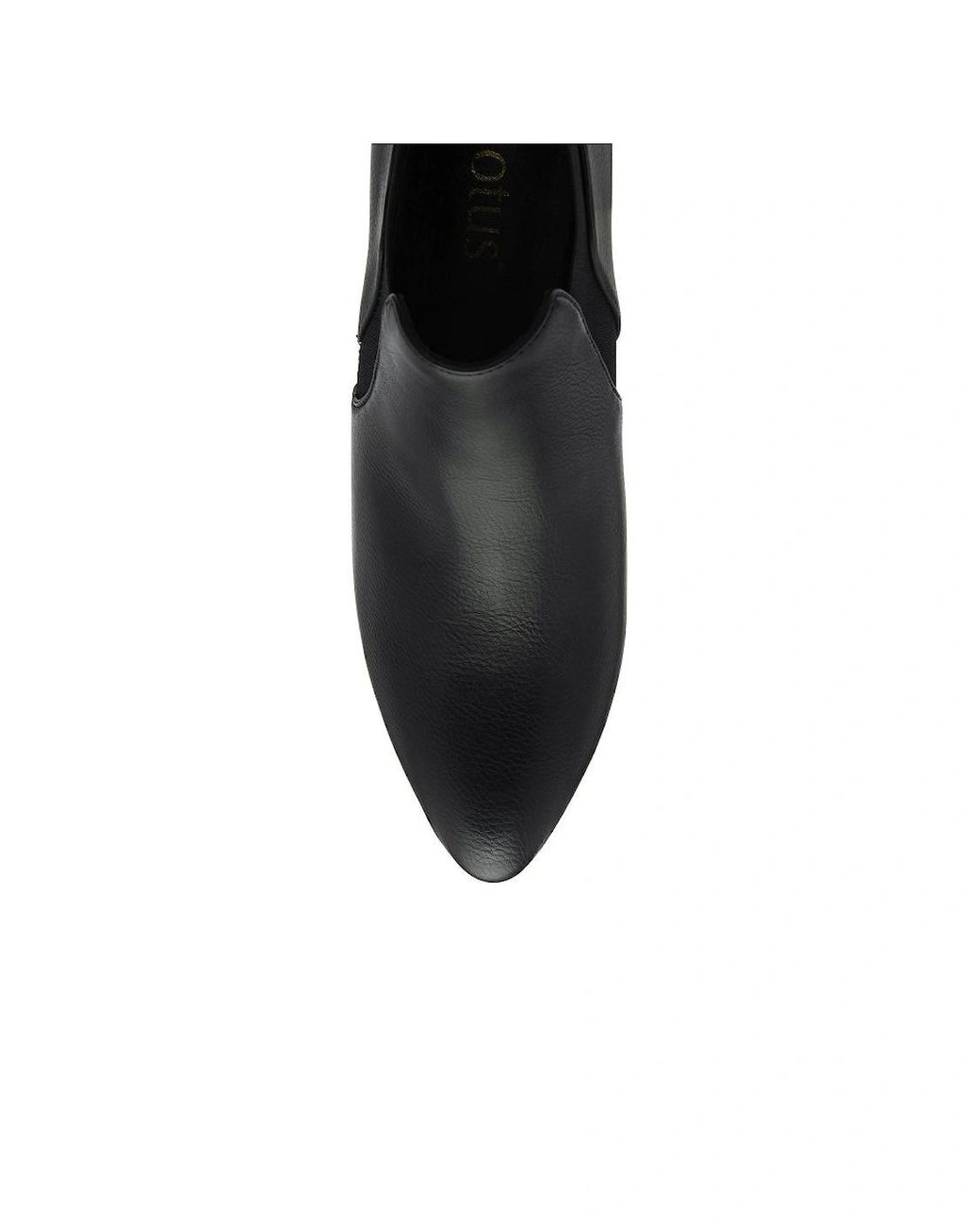 Lotus Black Kristina High Cut Court Shoes