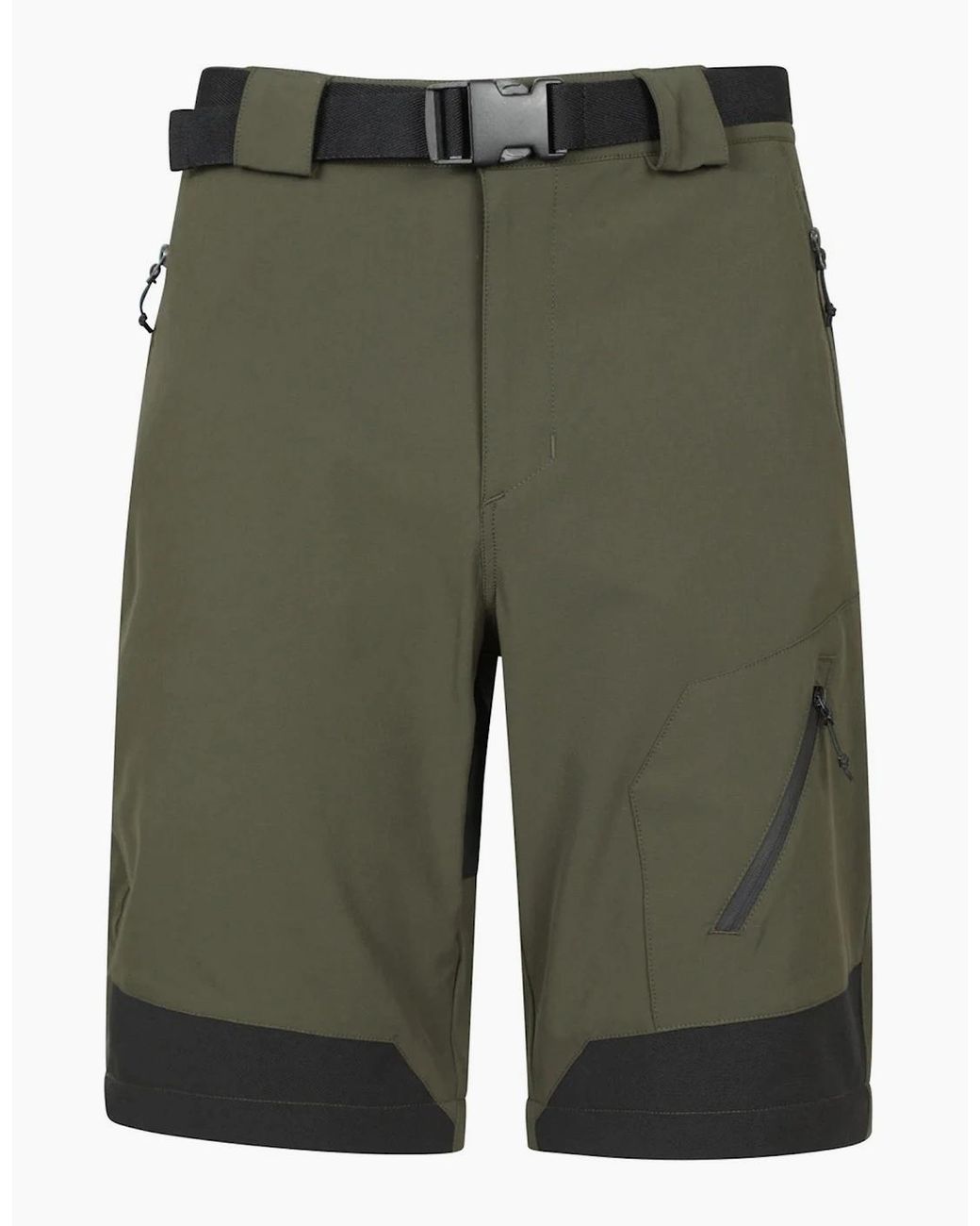 Mountain Warehouse Brown Forest Convertible Hiking Trousers for men