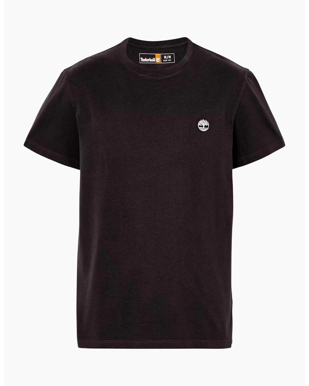 Timberland White T Shirts Classic Logo Summer Crew Neck Dunstan River Tops New for men