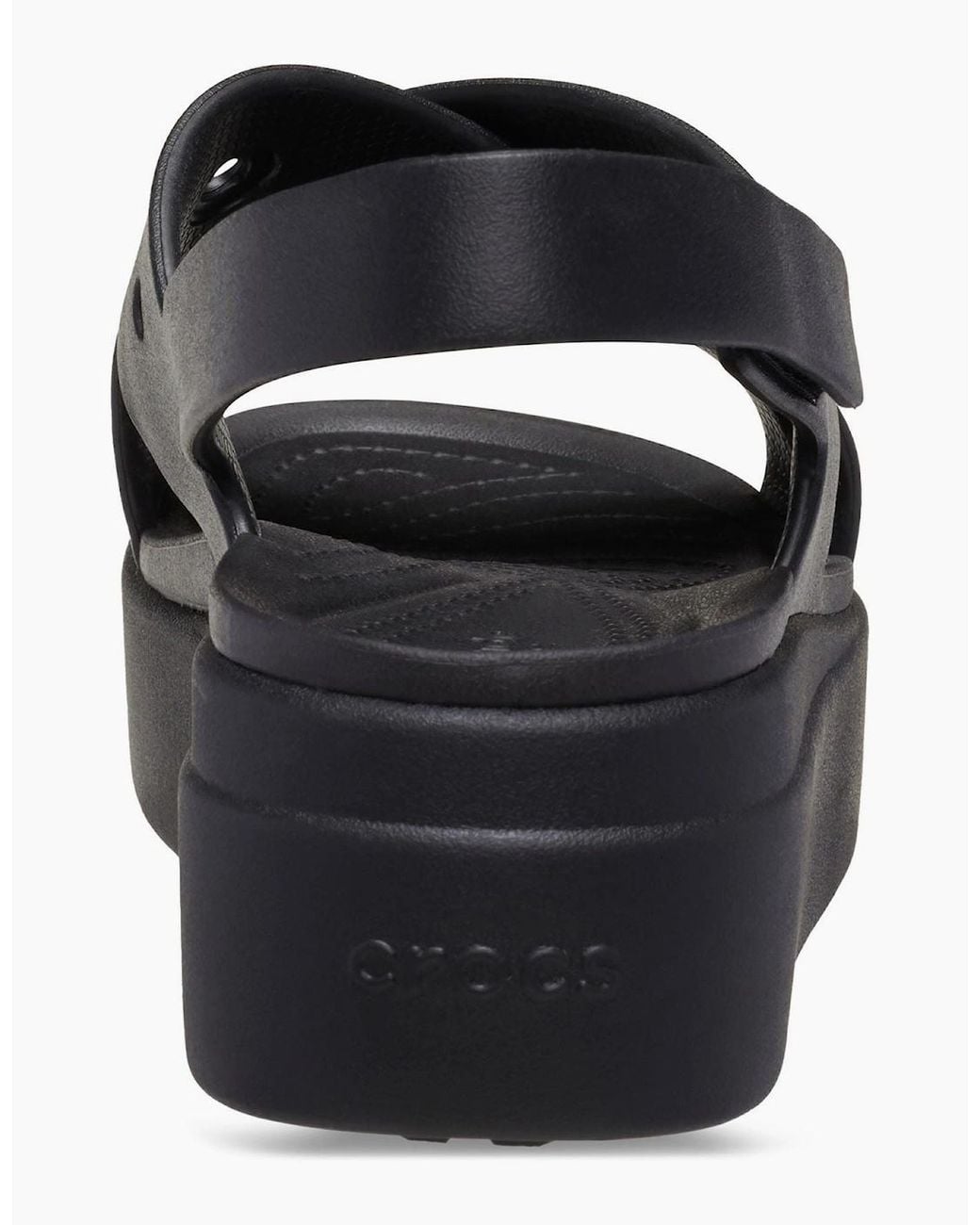 CROCSTM Black Brooklyn 4U Eva Sandals