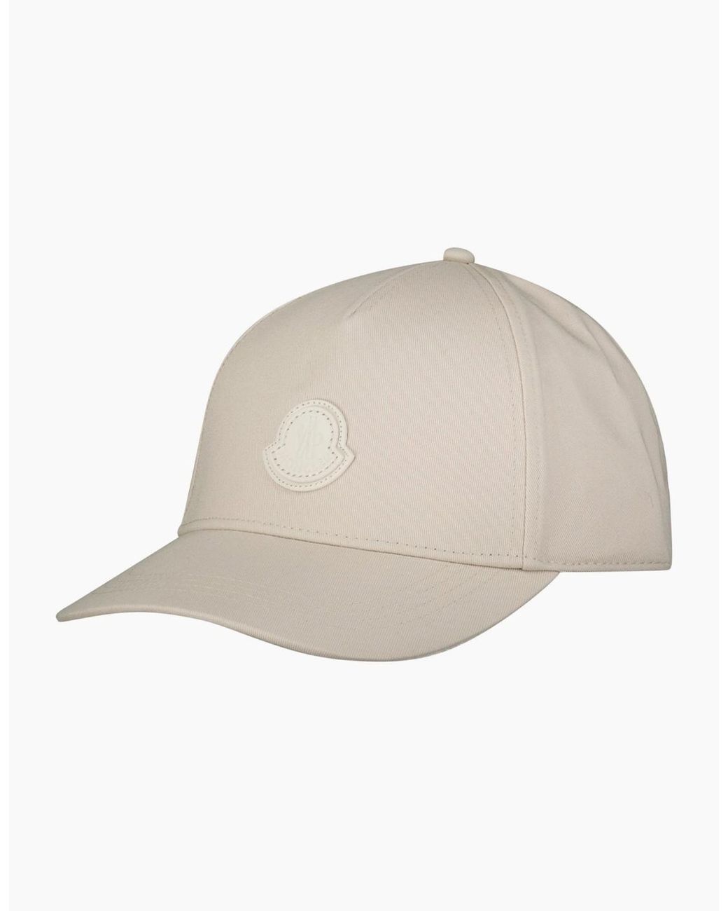 Moncler Natural Logo Patch Cap for men