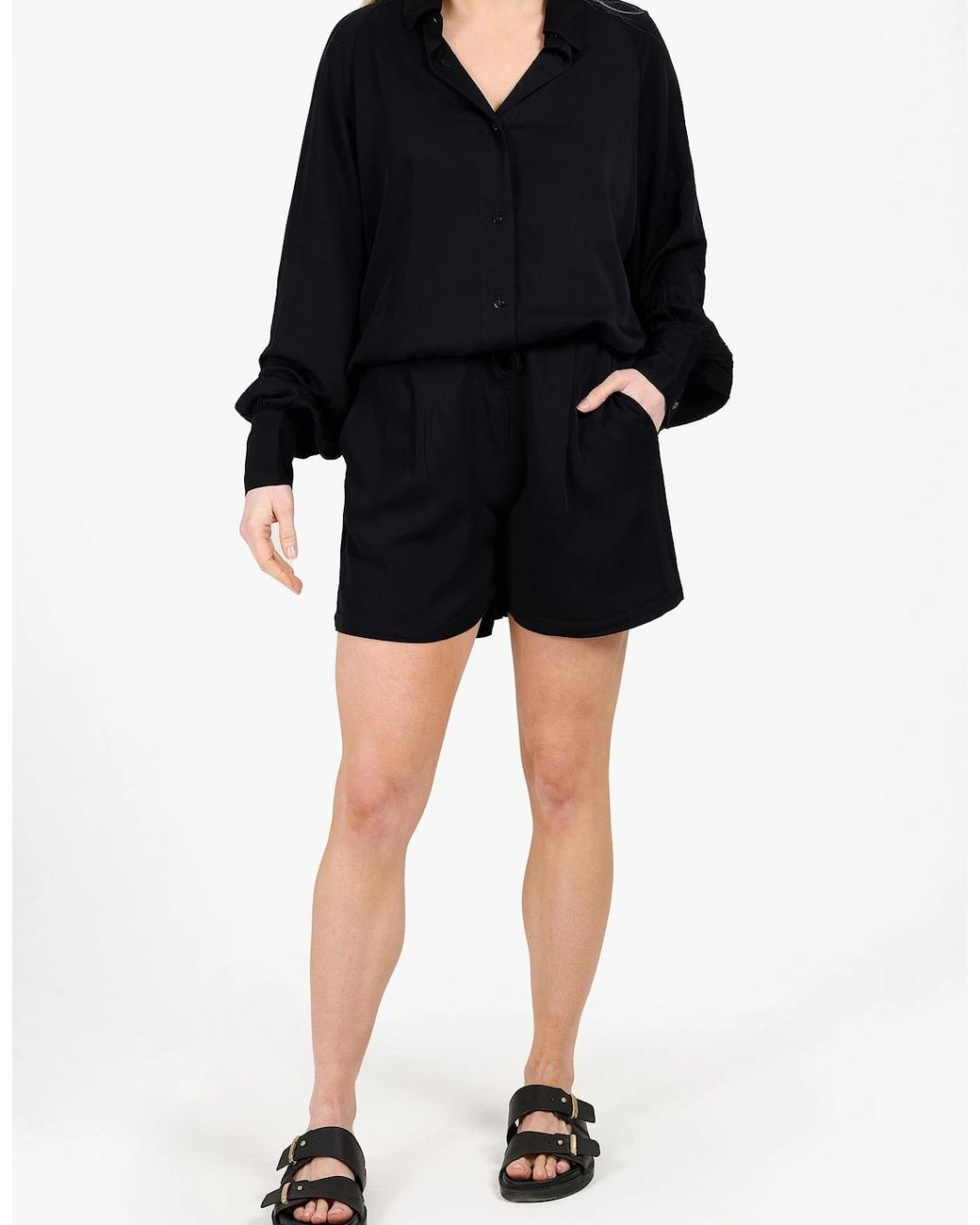 Tutti & Co Black Midnight Shorts