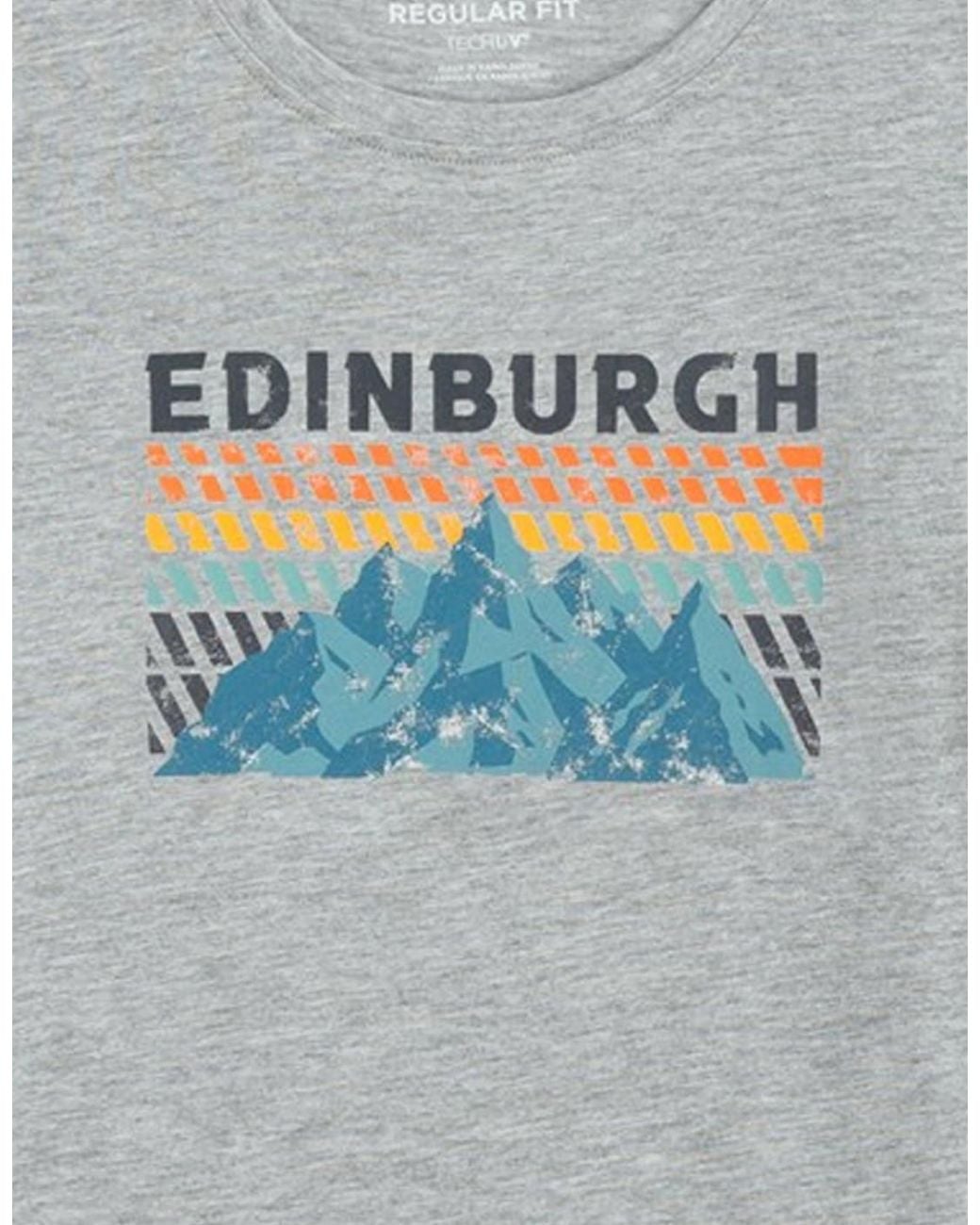 Mountain Warehouse Gray Inverness Relaxed Fit T-Shirt