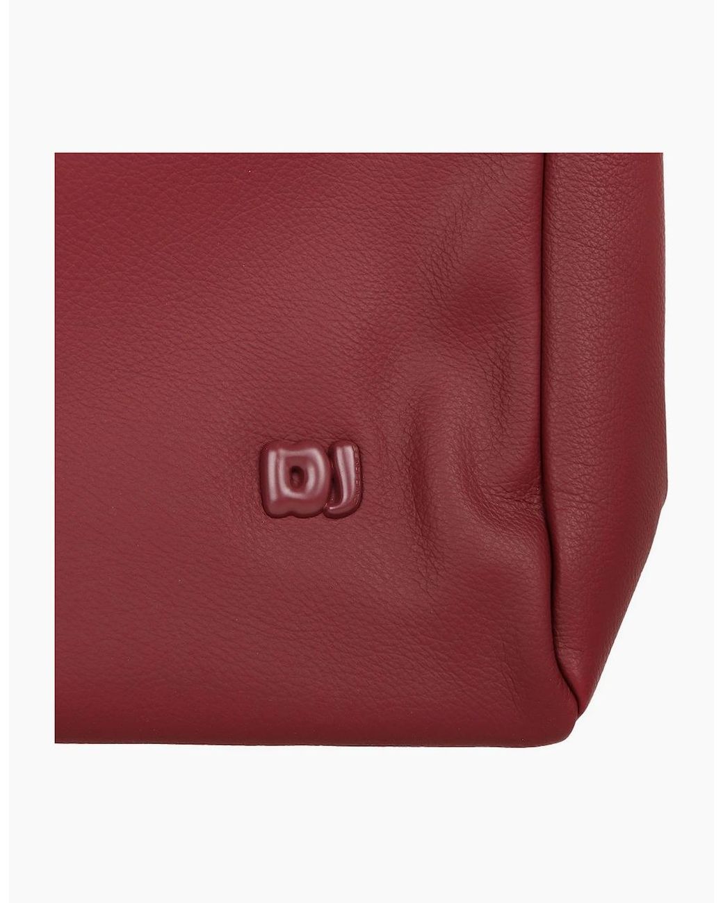 David Jones Red Corsica Shoulder Bag