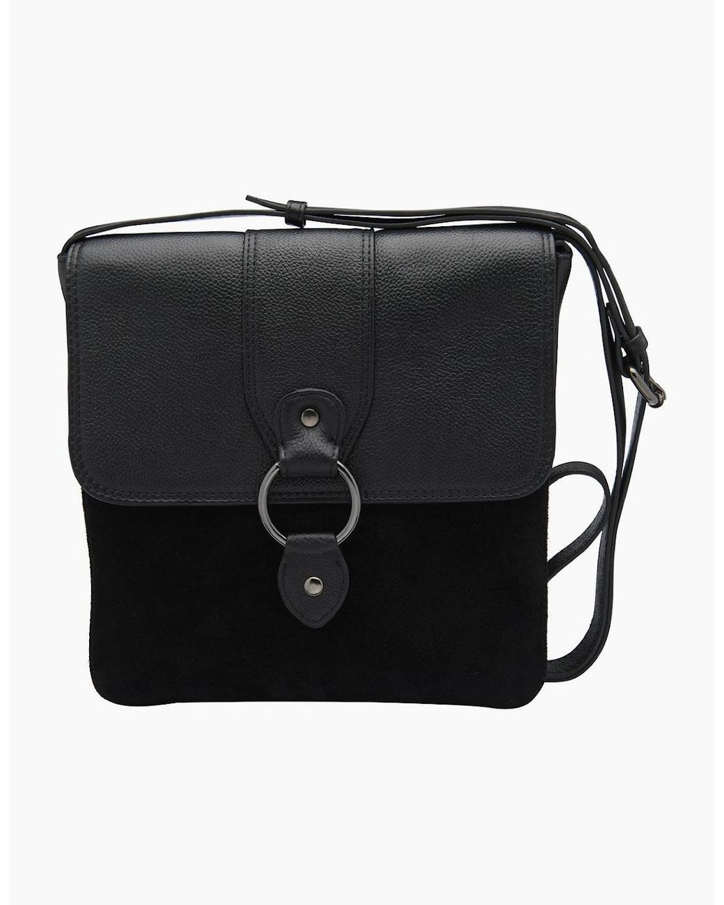 Lotus Black Miley Cross Body Bag
