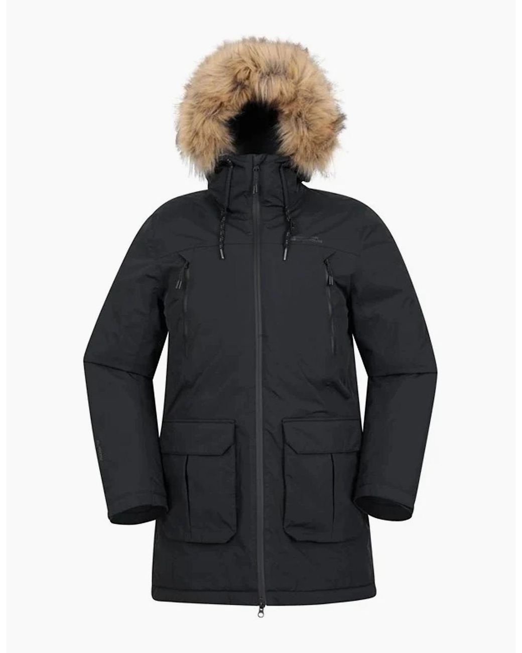 Mountain Warehouse Blue Traverse Hybrid Waterproof Jacket for men