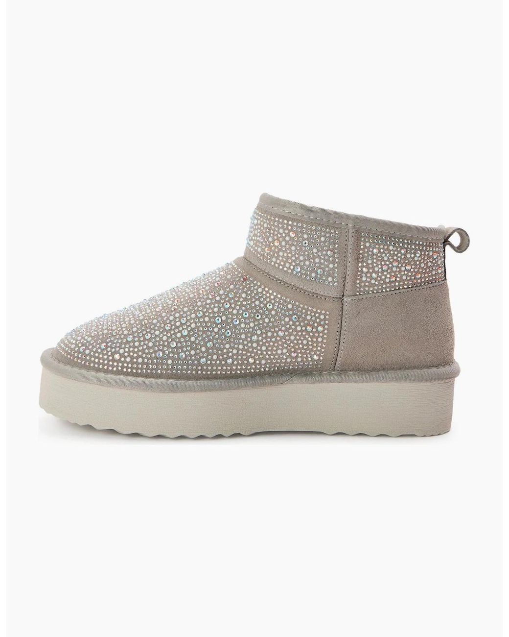 Steve Madden Gray Clydes Snug Boots