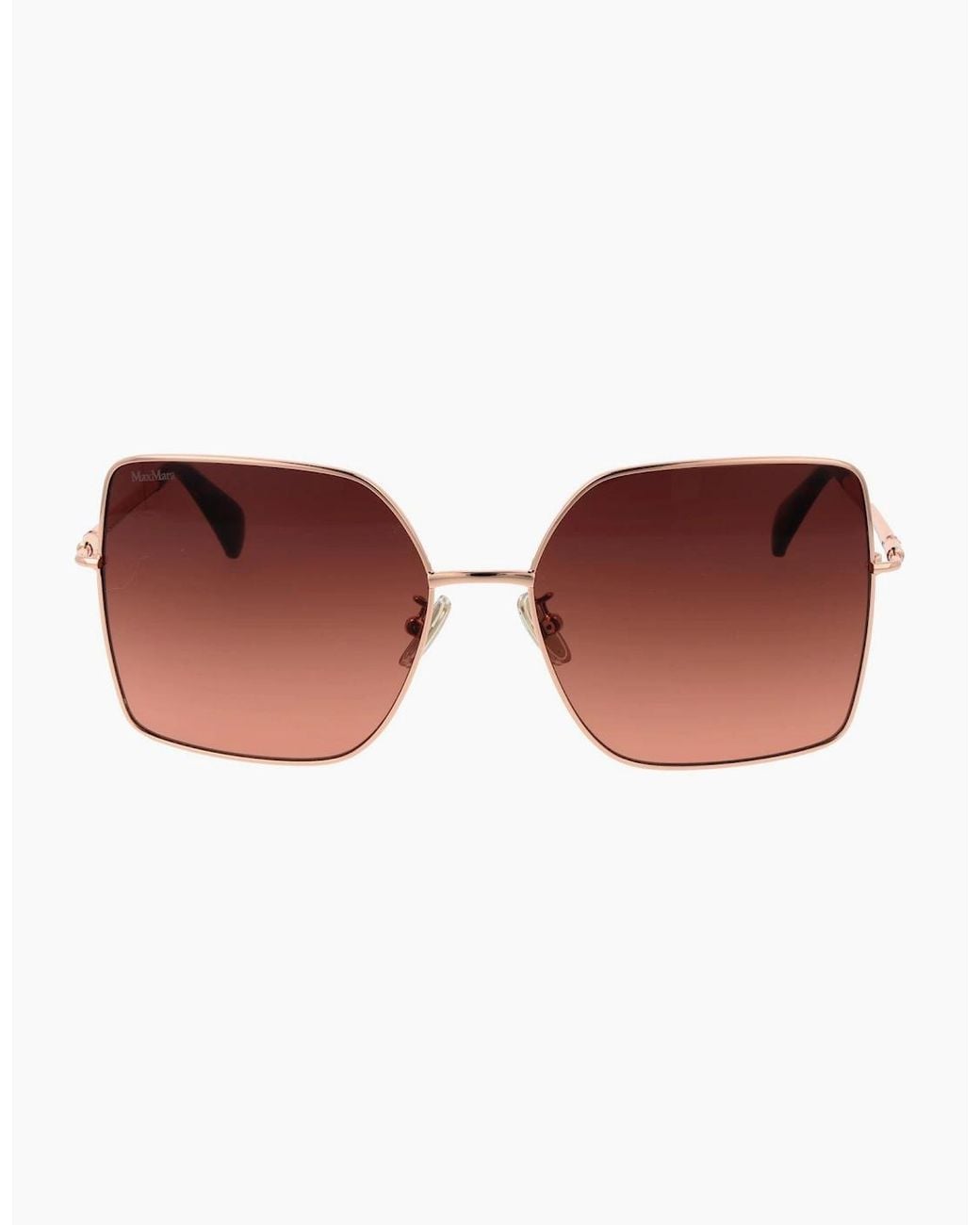 Max Mara Brown Sunglasses Mm0062-H 50F 59