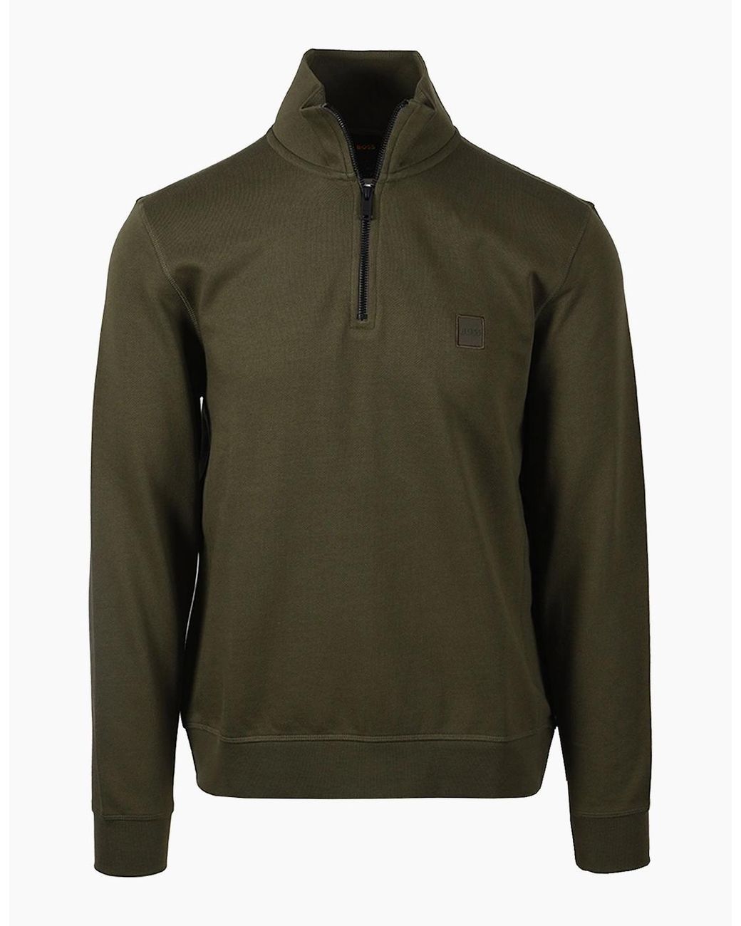 Boss Green Boss Zetrust Half Zip Sweatshirt Bright for men