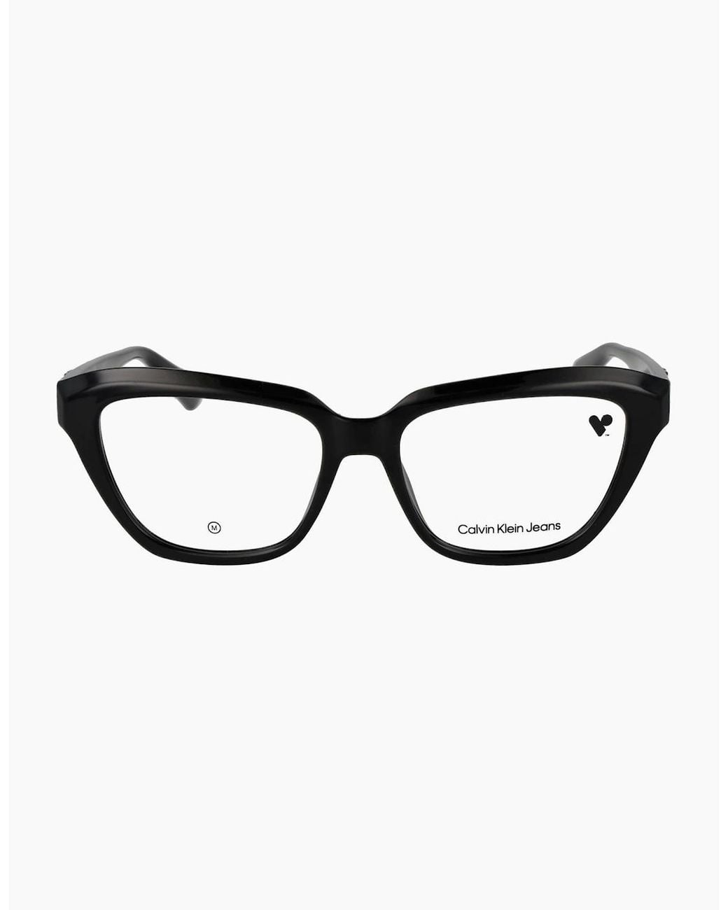 Calvin Klein Black Jeans Optical Frame Ckj23644 001 52
